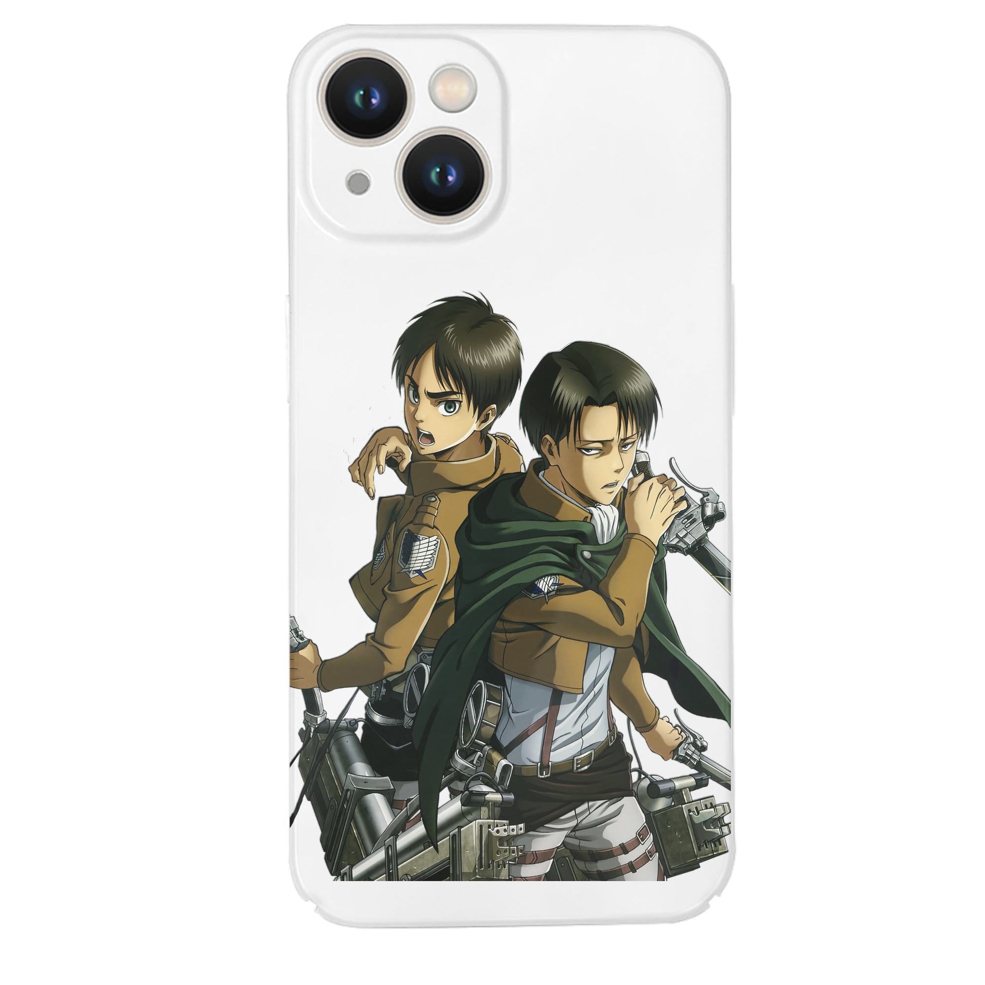 （画像用） 進撃の巨人 リヴァイ·アッカーマン Attack on Titan Levi Ackerman 【iPhone 14シリーズ対応】ハードケース